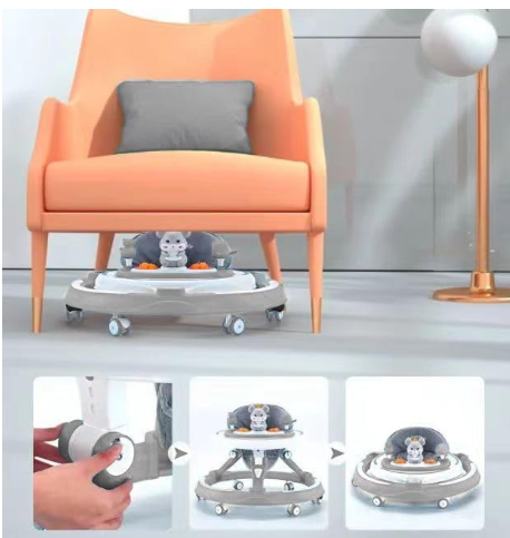 Premergator, Bubu-Still®, 3 in 1, roti din silicon, muzical, Cu control parental, +6 luni [4]