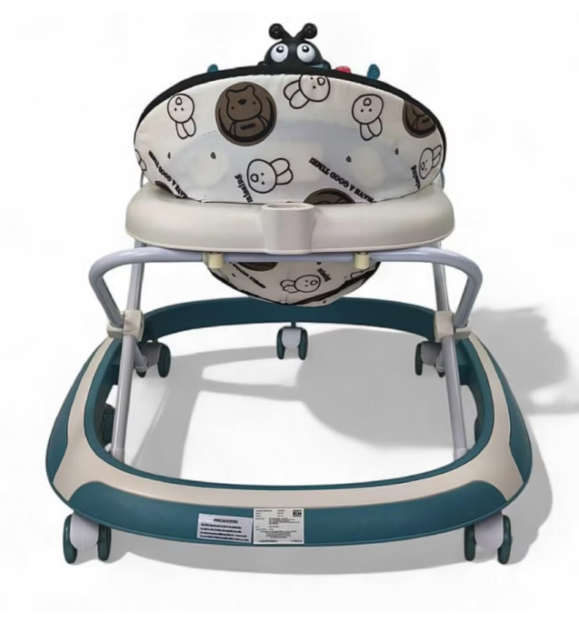 Premergator, Bubu-Still®, 3 in 1, roti din silicon, muzical, cu control parental, +6 luni, Gandecel, albastru [3]