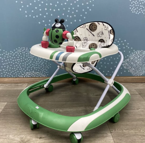 Premergator, Bubu-Still®, 3 in 1, roti din silicon, muzical, cu control parental, +6 luni, Gandecel, verde [2]