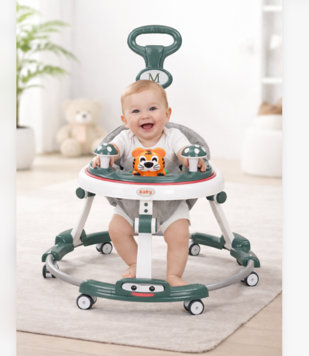 Premergator, Bubu-Still®, 3 in 1, roti din silicon, muzical, cu control parental, +6 luni, Leut [4]