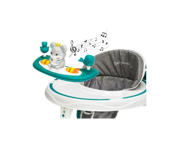 Premergator, Bubu-Still®, 3 in 1, roti din silicon, muzical, Cu control parental, +6 luni [2]