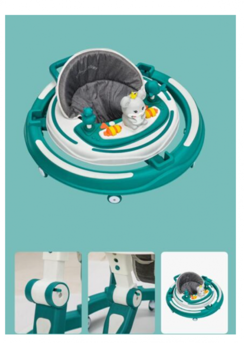 Premergator, Bubu-Still®, 3 in 1, roti din silicon, muzical, Cu control parental, +6 luni [3]