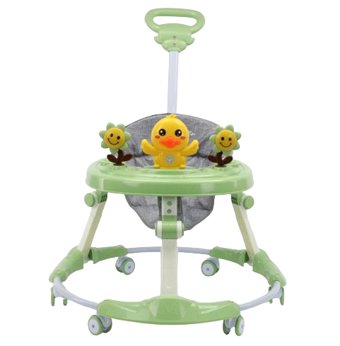 Premergator, Bubu-Still®, 3 in 1, roti din silicon, muzical, cu control parental, +6 luni, Ratusca vorbareata [2]