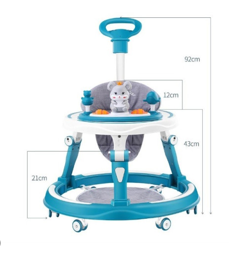 Premergator, Bubu-Still®, 3 in 1, roti din silicon, muzical, cu control parental, +6 luni, verde [4]