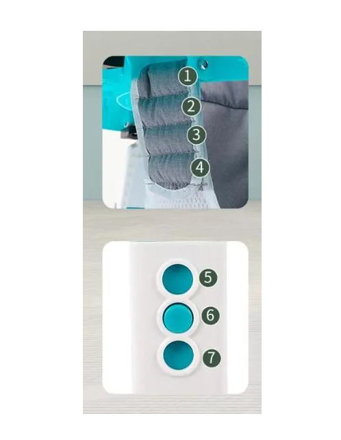 Premergator, cu roti de silicon, reglabil pe inaltime, Bubu-Still, model ursulet pofticios [6]