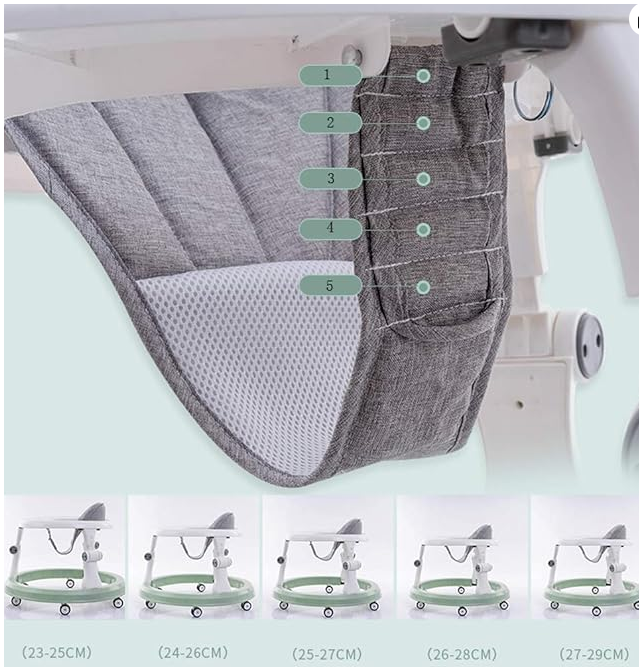 Premergator, cu roti de silicon, reglabil pe inaltime, Bubu-Still, model ursulet pofticios [4]