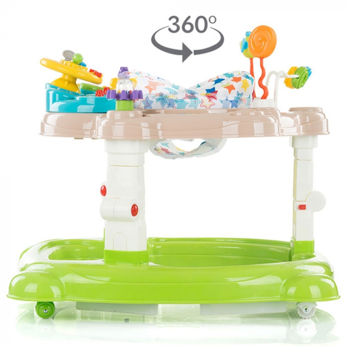 Premergator, cu scaun rotativ si balansoar, Chipolino Joya Lux 4 in 1 [2]