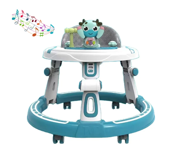 Premergator, functie si de antemergator, 3 in 1, roti silicon, multidirectional, ajustabil pe inaltime, muzical [5]