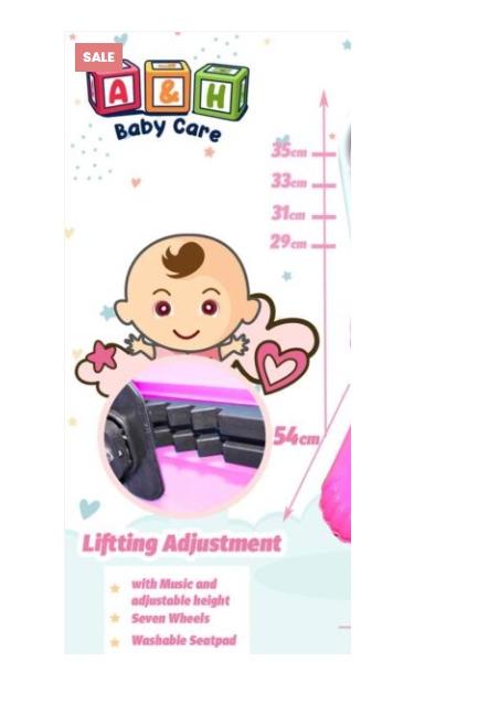 Premergator, pliabil si muzical, roz [4]