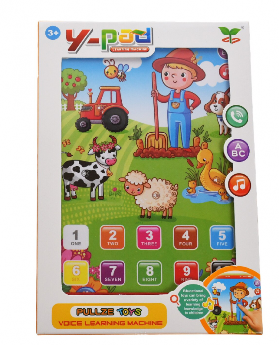 Prima mea tableta, cu functii touch, muzica si diverse sunete de animalute [2]