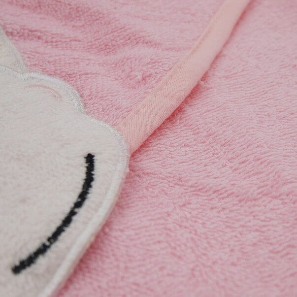 Prosop de baie pentru bebelusi, cu gluga, densitate mare, 360g/mp, model unicorn [2]