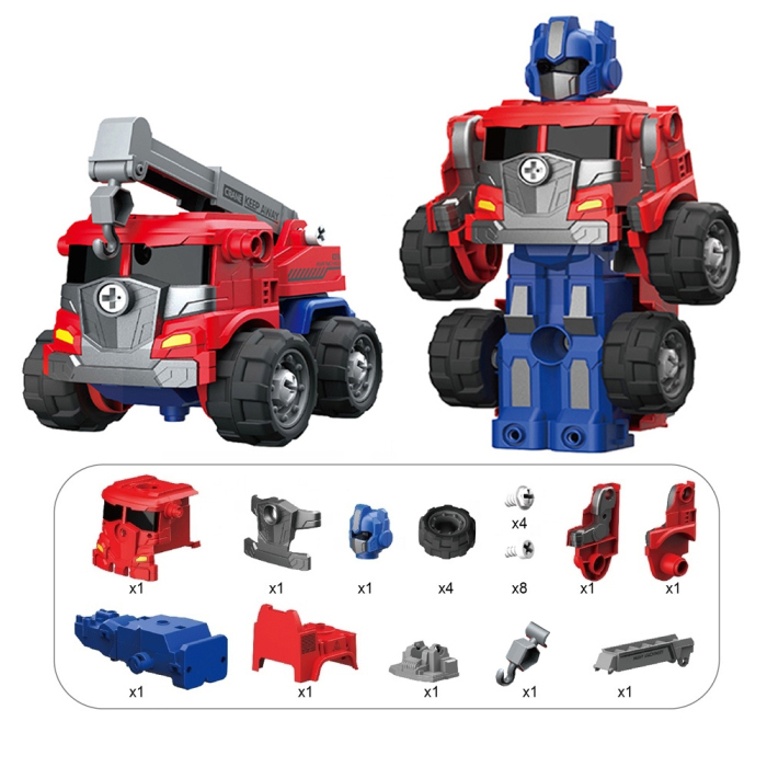 Robot transformabil, demontabil, 26 piese/set [3]