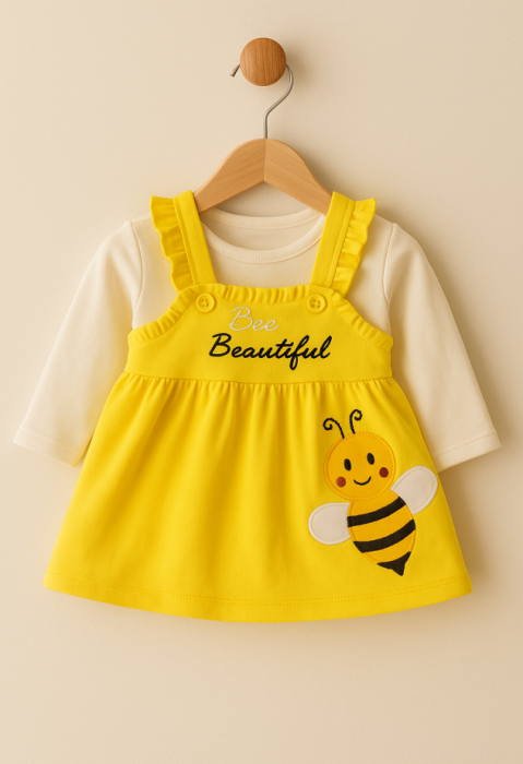 Rochita tip sarafan, cu bluzita, Albinuta [2]