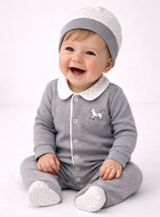 Salopeta cu caciulita, model calut [2]