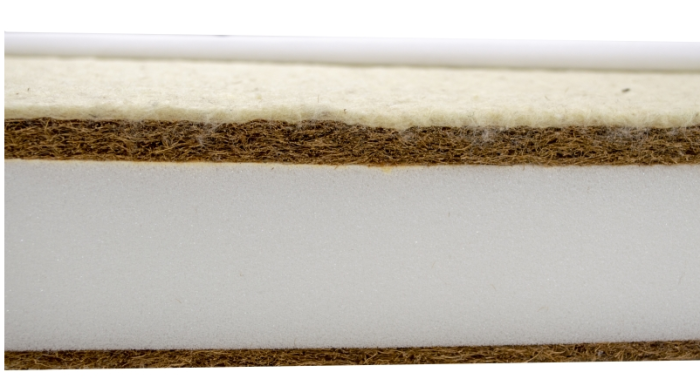 Saltea fibra cocos MyKids Merinos 120x60x10 (cm) [5]