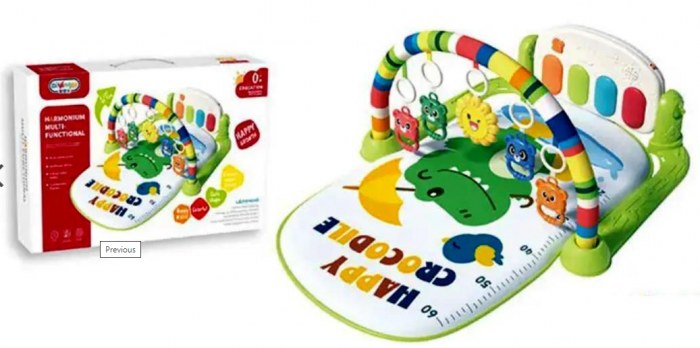 Saltea pentru copii, Muzica, Lumini, 0luni+, Multicolor [2]