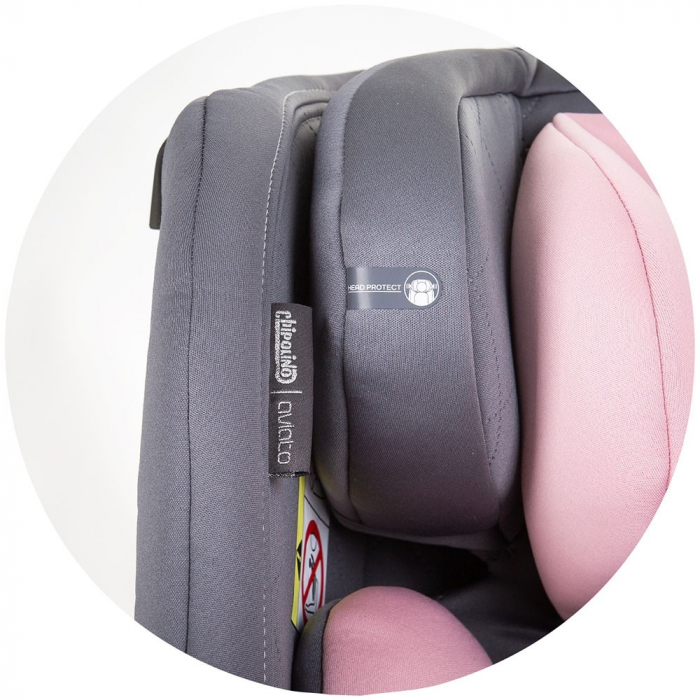Scaun auto Chipolino Aviato I-Size 40-150 cm flamingo [7]