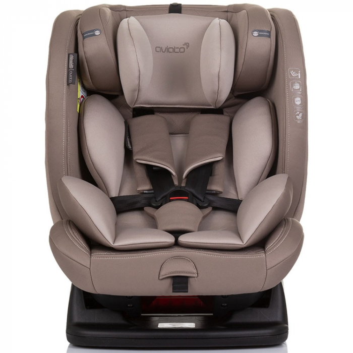 Scaun auto Chipolino Aviato I-Size 40-150 cm macadamia [2]