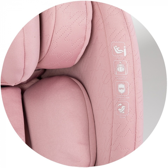 Scaun auto Chipolino Aviato I-Size 40-150 cm pink marshmallow [8]