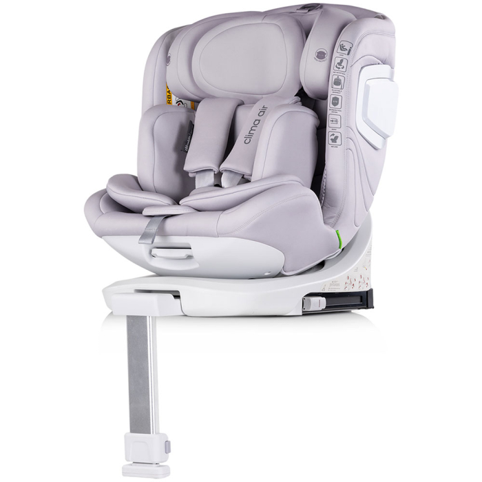 Scaun auto Chipolino Clima Air I-Size 40-150 cm cu sistem Isofix si sezut rotativ cloud [3]