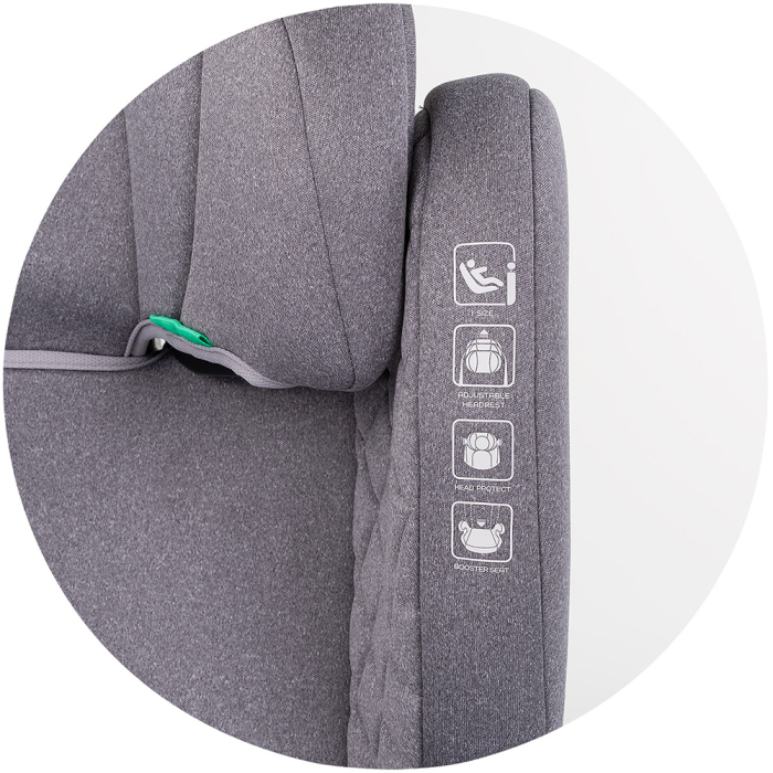 Scaun auto Chipolino Cyber I-Size 100-150 cm platinum [8]