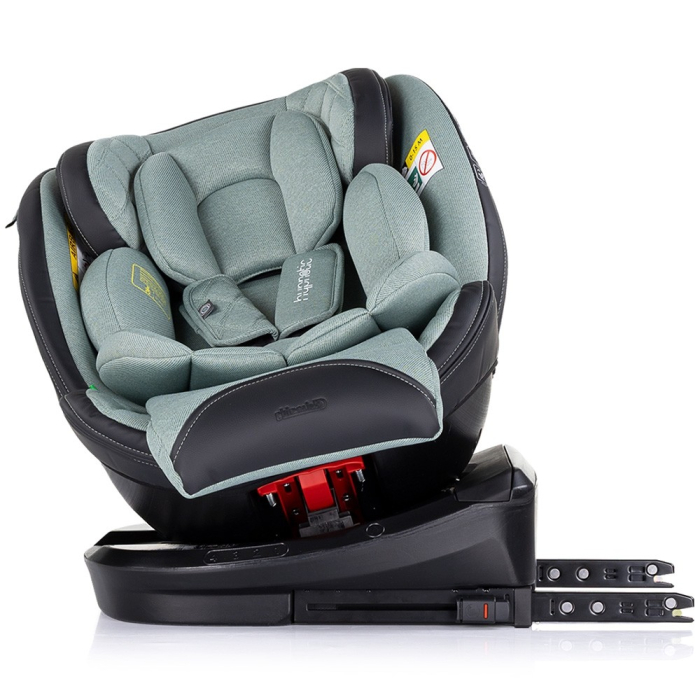 Scaun auto Chipolino Hypnotic I-Size 40-150 cm cu sistem Isofix si sezut rotativ basil [6]
