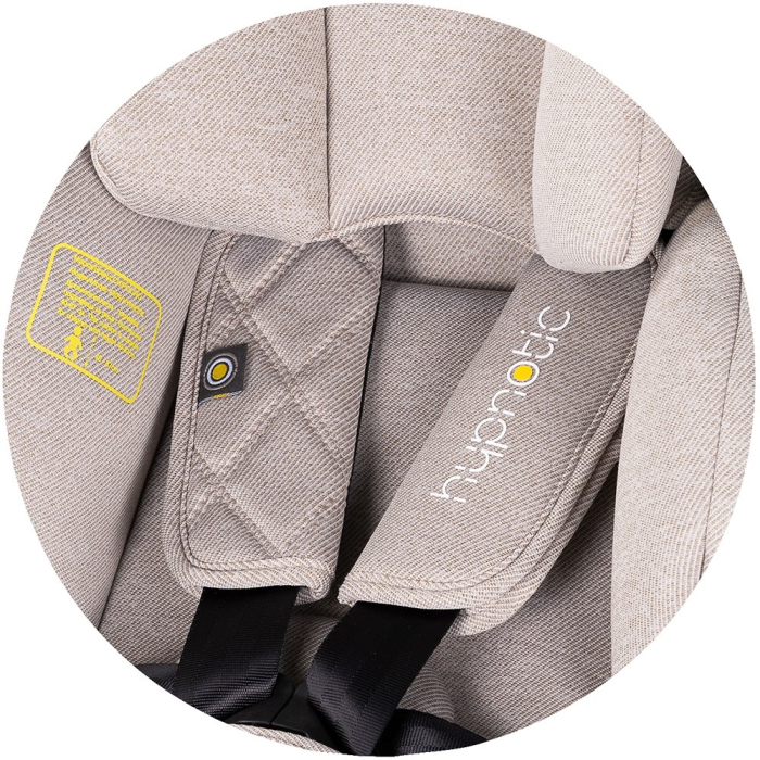 Scaun auto Chipolino Hypnotic I-Size 40-150 cm cu sistem Isofix si sezut rotativ tiramisu [11]