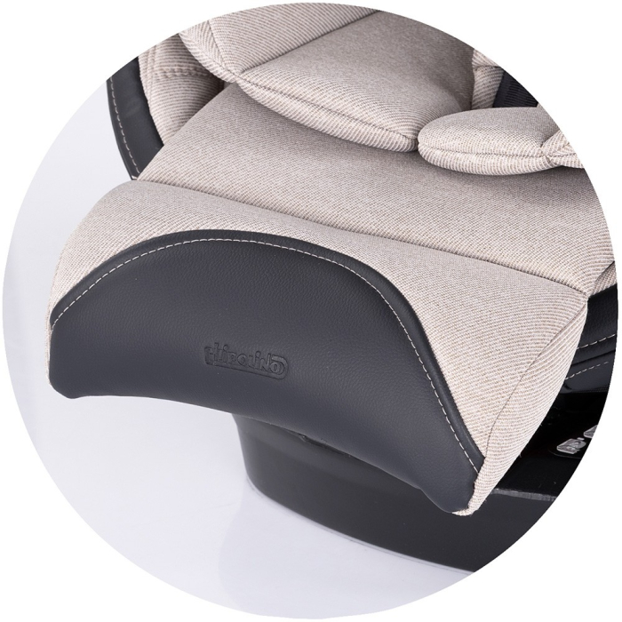 Scaun auto Chipolino Hypnotic I-Size 40-150 cm cu sistem Isofix si sezut rotativ tiramisu [12]