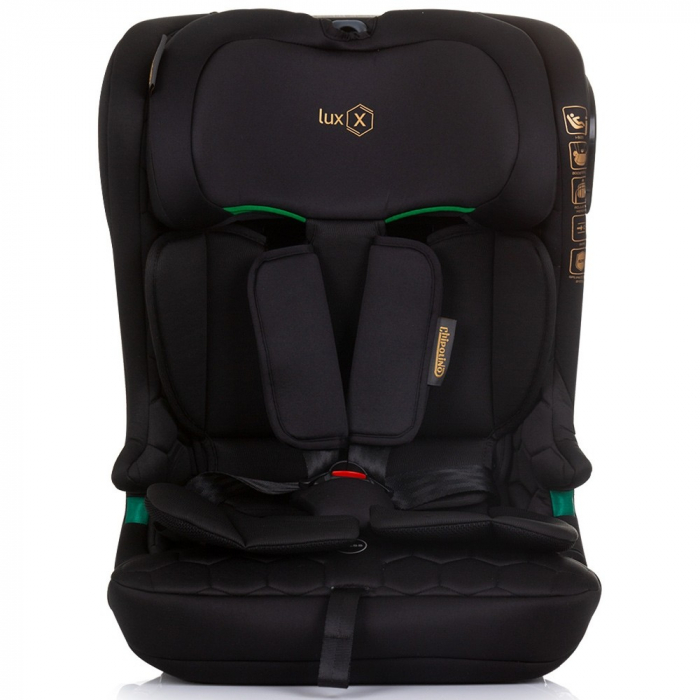 Scaun auto Chipolino Lux X I-Size 76-150 cm cu sistem Isofix obsidian [2]