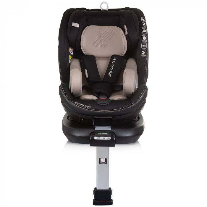 Scaun auto Chipolino Maximus I-Size 40-150 cm macadamia cu sistem Isofix [3]