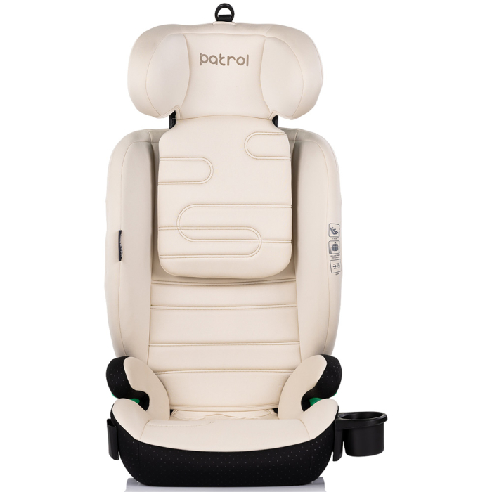 Scaun auto Chipolino Patrol I-Size 100-150 cm cu sistem Isofix cashmere [3]