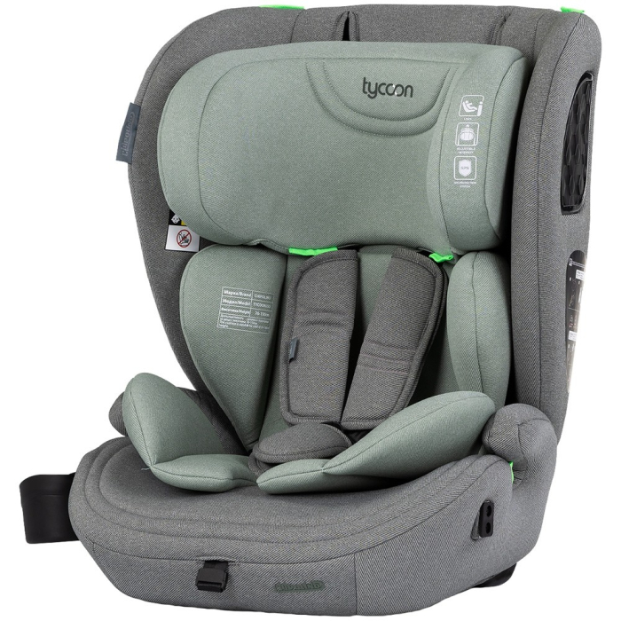 Scaun auto Chipolino Tycoon I-Size 76-150 cm basil [1]