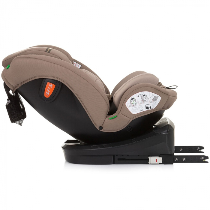 Scaun auto Chipolino Volare I-Size 40-150 cm macadamia cu sistem Isofix [8]