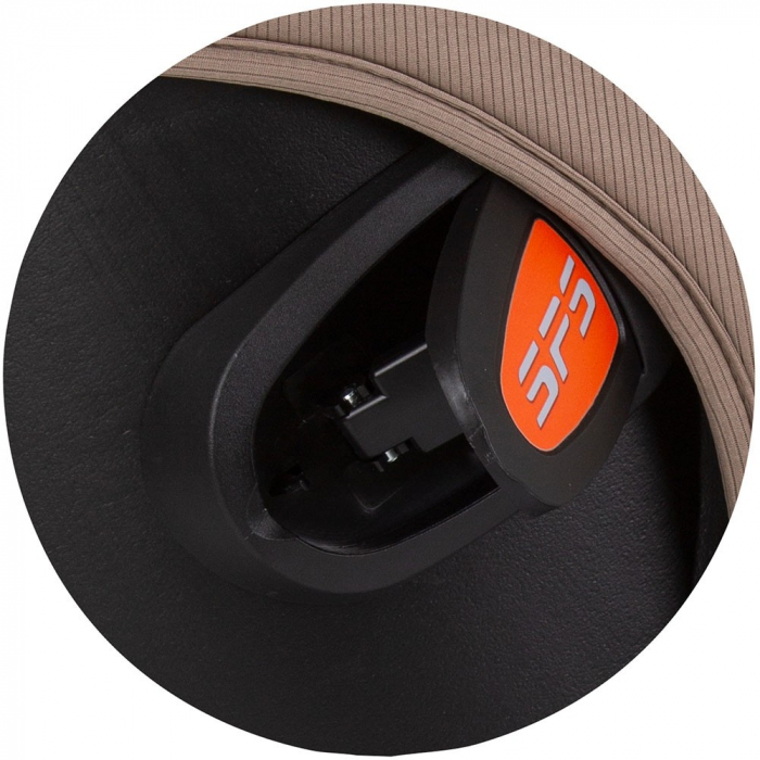 Scaun auto Chipolino Volare I-Size 40-150 cm macadamia cu sistem Isofix [13]
