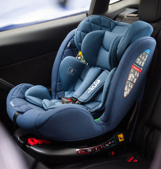 Scaun Auto Juju Total 360 i-Size, Albastru [3]