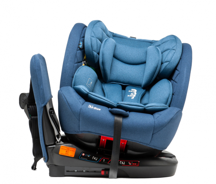 Scaun Auto Juju Total 360 i-Size, Albastru [6]