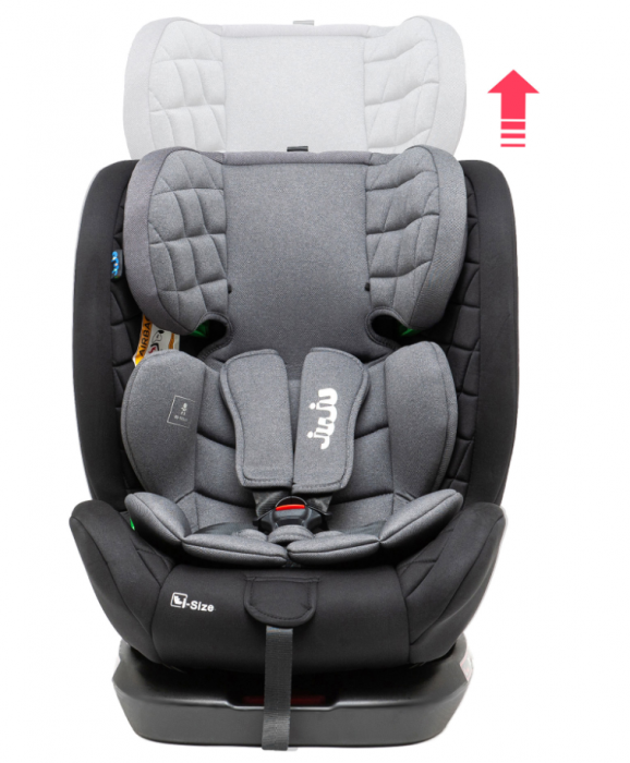 Scaun Auto Juju Total 360 i-Size, Negru [5]