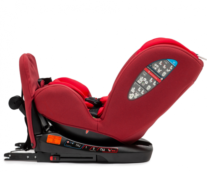 Scaun Auto Juju Total 360 i-Size, Rosu [8]