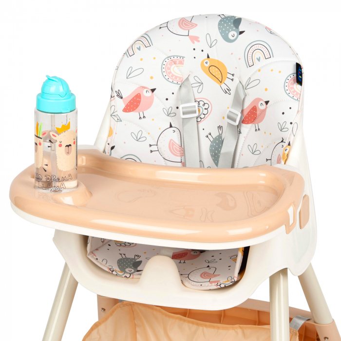 Scaun de masa 2 in 1 Juju Eat&Smile, Birds [7]