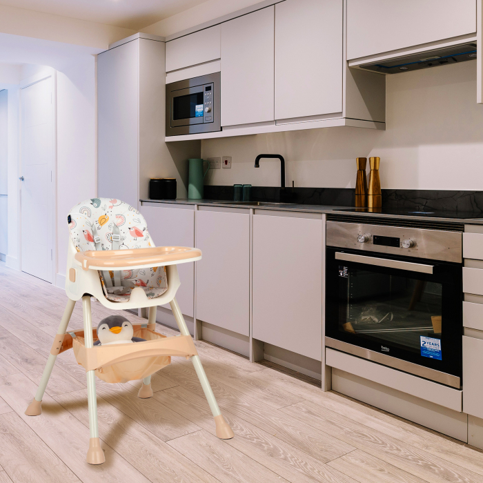 Scaun de masa 2 in 1 Juju Eat&Smile, Birds [3]