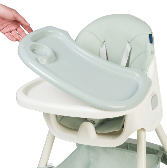 Scaun de masa 2 in 1 Juju Eat&Smile, Mint [6]