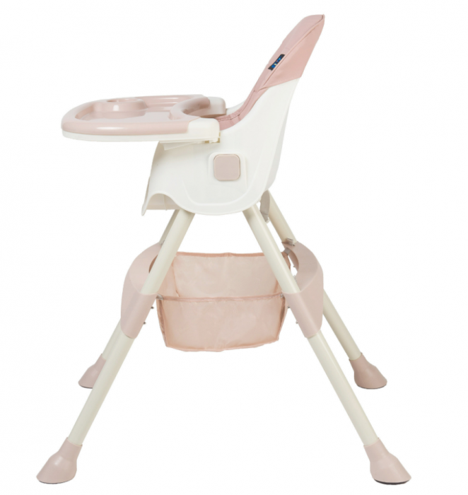 Scaun de masa 2 in 1 Juju Eat&Smile, Pink [4]