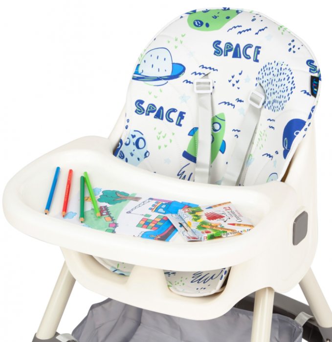 Scaun de masa 2 in 1 Juju Eat&Smile, Space [6]