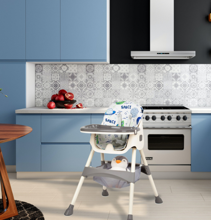 Scaun de masa 2 in 1 Juju Eat&Smile, Space [2]