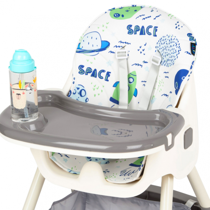 Scaun de masa 2 in 1 Juju Eat&Smile, Space [5]