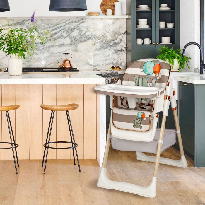 Scaun de masa Juju Eat&Fun, Brown Bear [10]