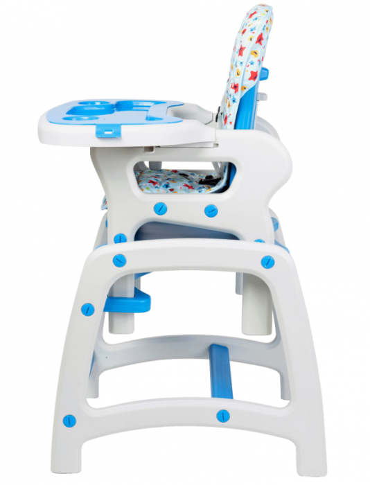 Scaun de masa Juju Eat&Play, Albastru [5]