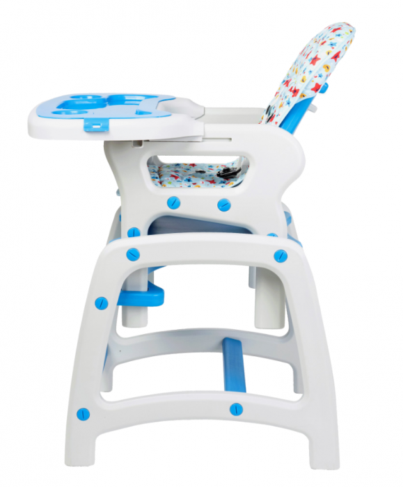 Scaun de masa Juju Eat&Play, Albastru [7]