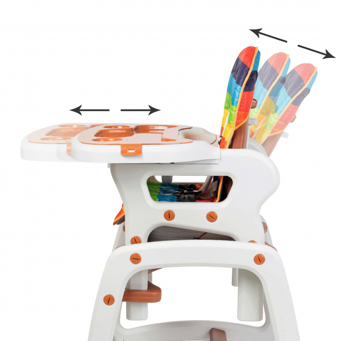 Scaun de masa Juju Eat&Play, Maro [6]