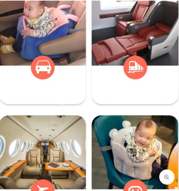 Scaun inaltator de masa, din plus, model animalut, verde [6]